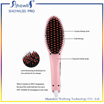 2015 New Beayty Star Hair Brush Straightener